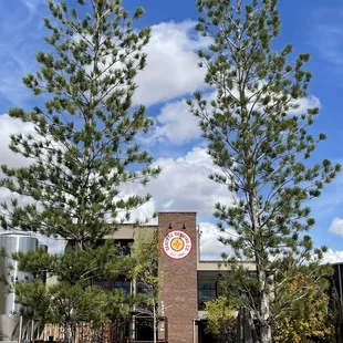 View from the parking lot