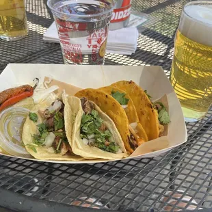 carnitas tacos soft and crunchy