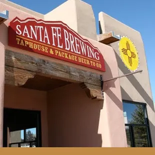 Front of the Tap House.