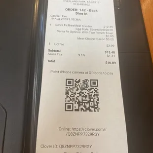 Receipt