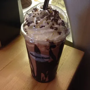 Belgian chocolate shake