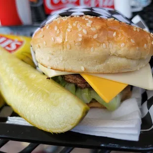 Santa Fe Cheeseburger