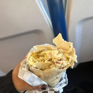 Big Fat Breakfast Burrito