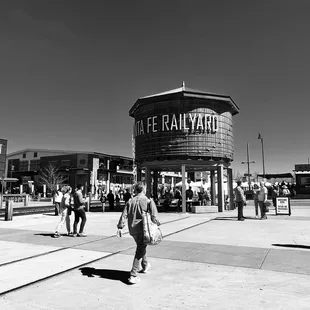 Santa Fe rail yard