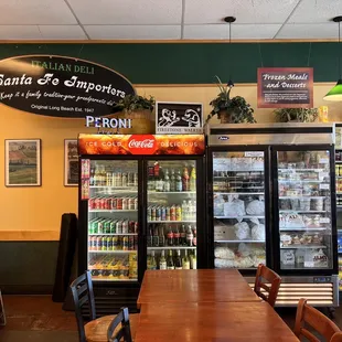 the inside of a store