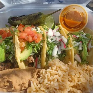 Al Pastor Tacos &amp;  Asada Tacos