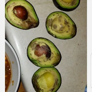 Rotten avocados just purchased today from Sant Fe Market