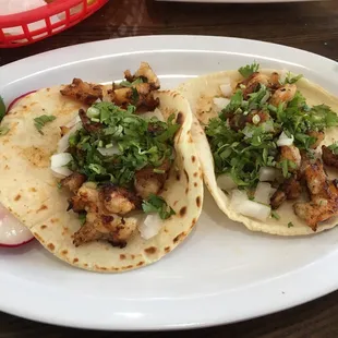 Shrimp tacos