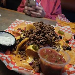Nachos with Ground Beef