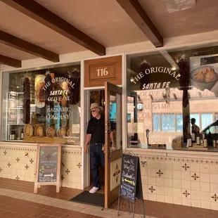 Outside Shop