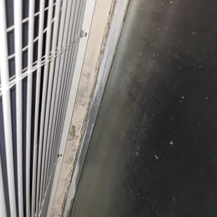 Water raining into the inside of unit.