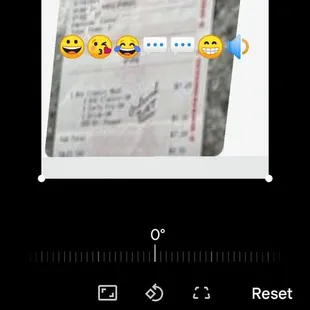 an image of a ticket with emoticions on it