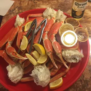 Crabs were perfectly cooked!