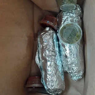 Big burrito,  this a grocery brown bag lol