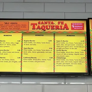 Menu!