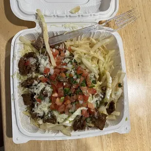Carne asada fries