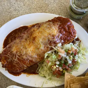 Wet Carne Asada Burrito