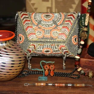 Mary Frances purses are a luxurious treat for the sophisticated woman of today.