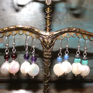 Coin Pearl Earrings under $50