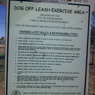 A dog exercise area? That's off the leash! Er... hook!