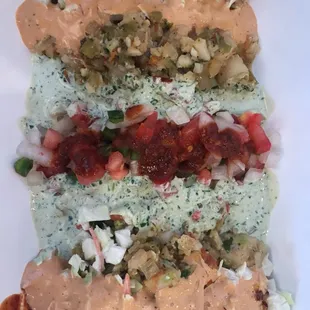 You&apos;ve heard of a rainbow sushi roll? Well, at Tortilla Fish we can make &quot;Rainbow Machaca&quot;!