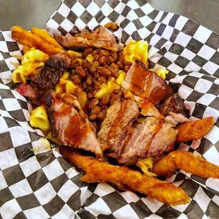 Santa Maria BBQ Armageddon fries
