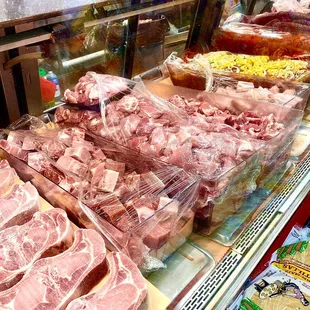 Good selection of meats