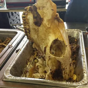 Cabeza. Picked clean because I got there too late.