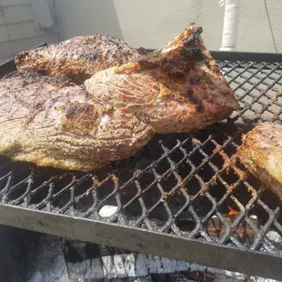 Tri-tip on the grill