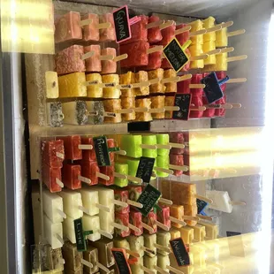 Popsicle selection