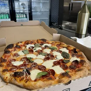 pizza, food