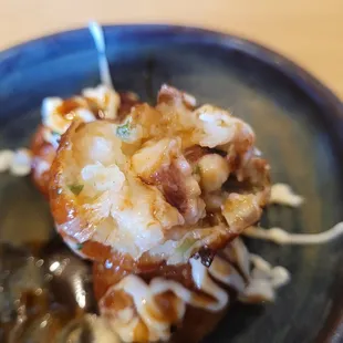 takoyaki inside