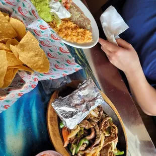 beef fajitas for one