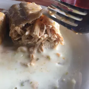 Chicken chimichanga