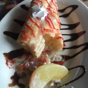 These apples are most definitely fresh. There was nothing canned about this.