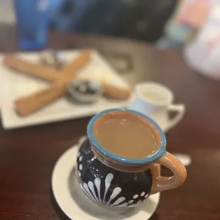 a cup of hot chocolate