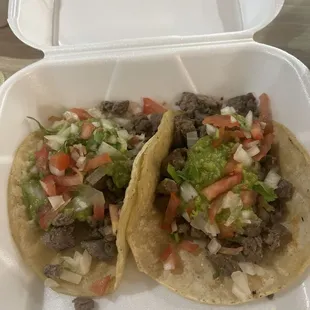 Tacos de asada