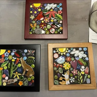 3 mosaics