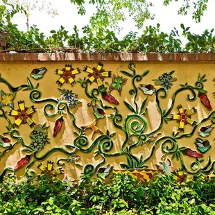 Donor Recognition Wall designed by STTW for Tucson Botanical Gardens