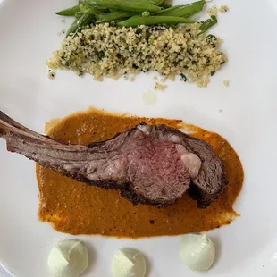 Sumac Crusted Colorado Rack of Lamb