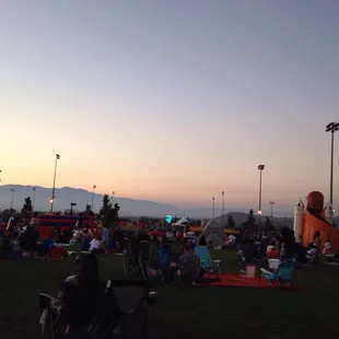 Big crowd
