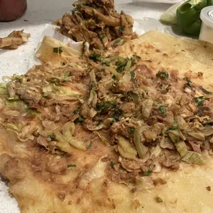 Mound full of French fries