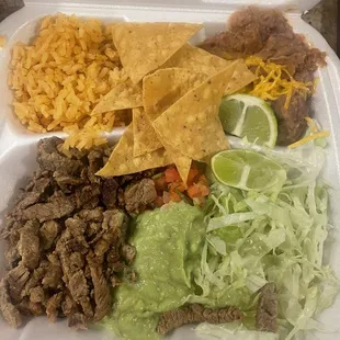 Carne Asada Plate