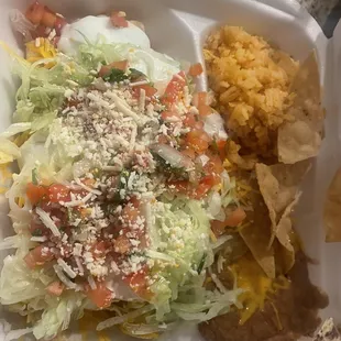 Rolled Tacos Combo