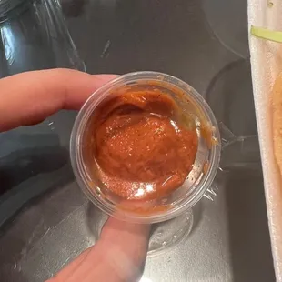 Hot sauce a la coagulate