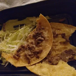 Dry and stale Mulita