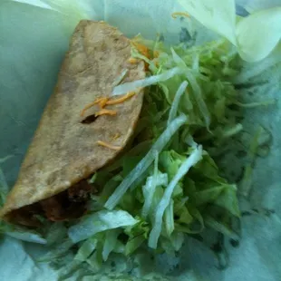 Chicken taco