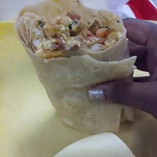 My Ranchero burrito had ground beef instead of chorizo.. What?!!