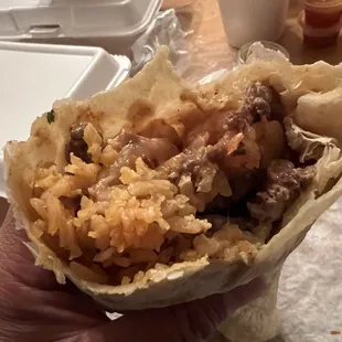 La Paz Burrito.