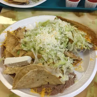 2 Piece Beef Tacos Combo Plate